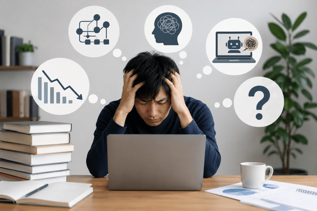 独学でAI活用を習得しようとして挫折しやすいポイント