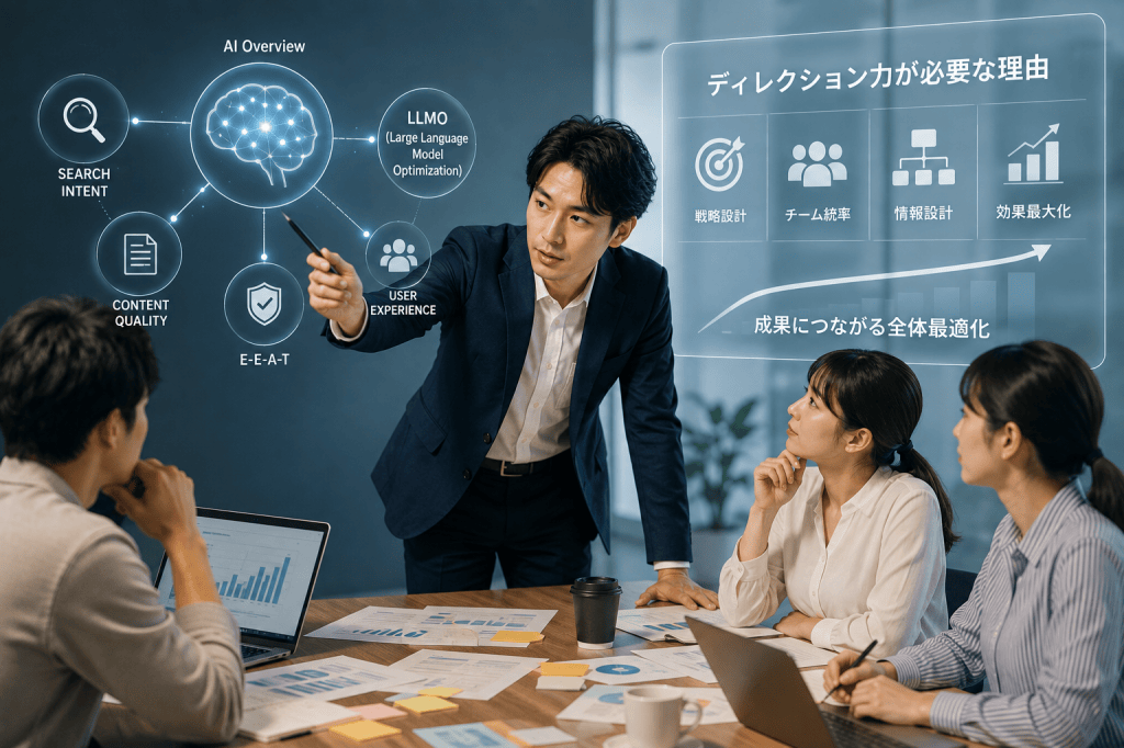 なぜAIO・LLMO時代に「ディレクション力」が問われるのか